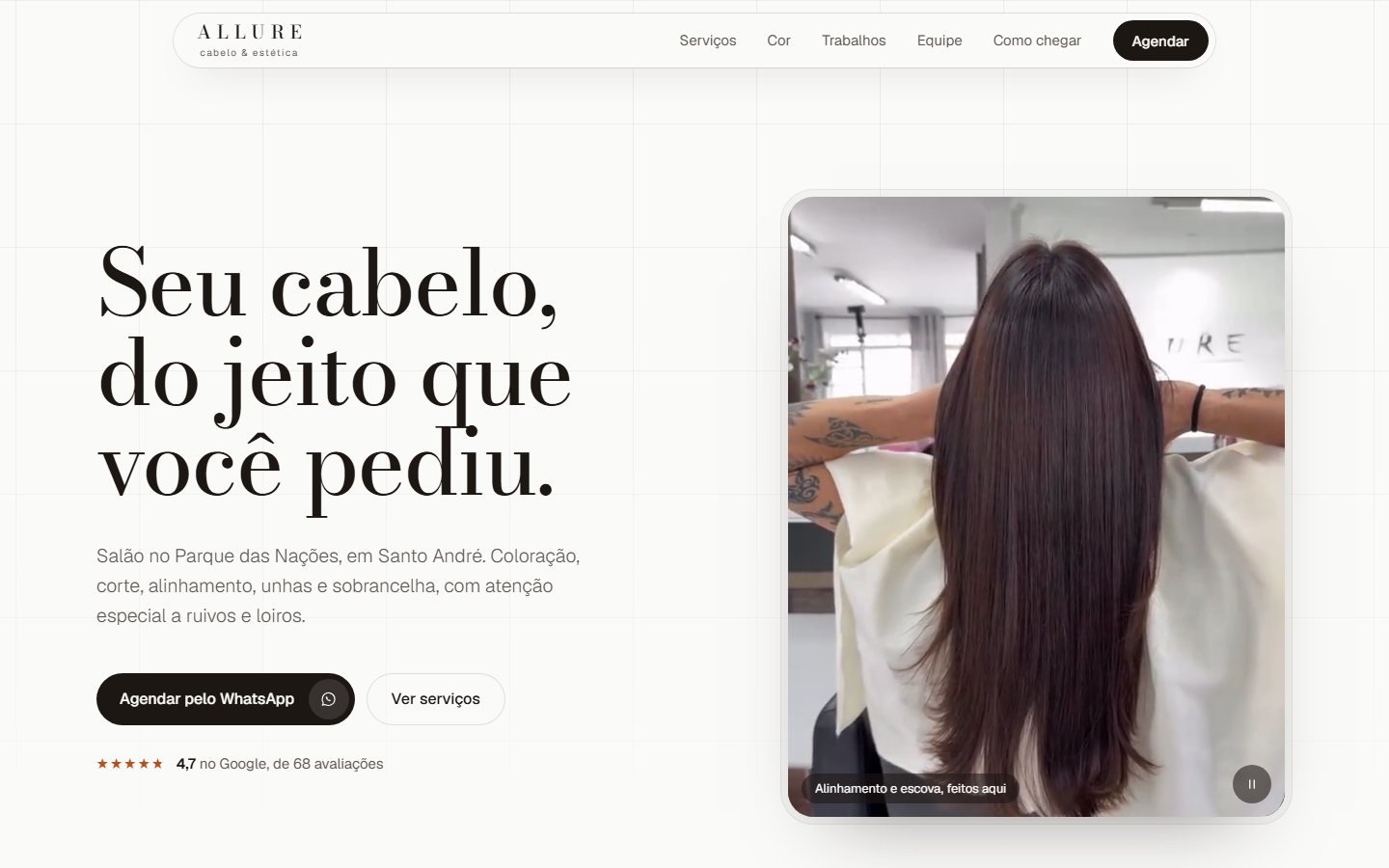 Site da Allure