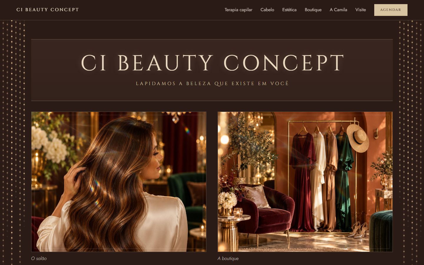 Site da CI Beauty