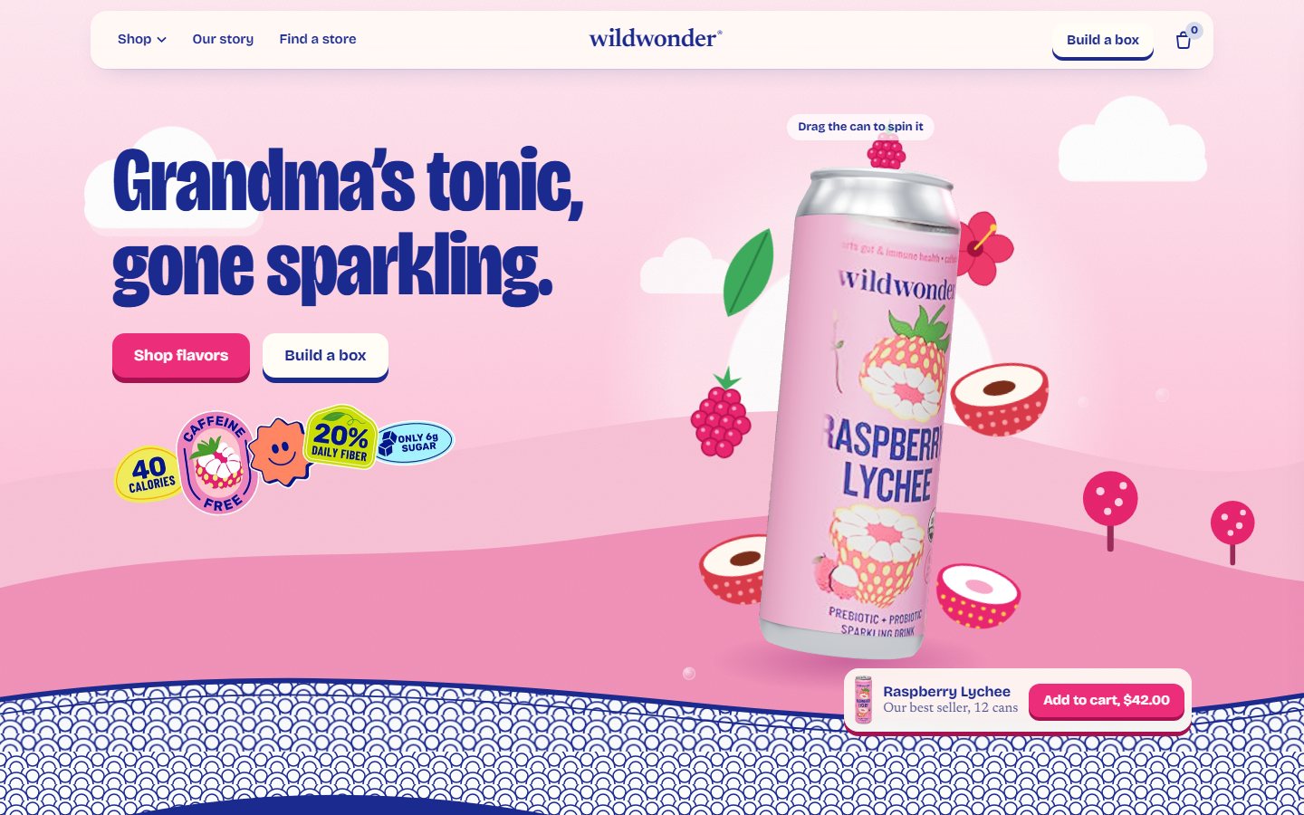 Redesign do site da wildwonder